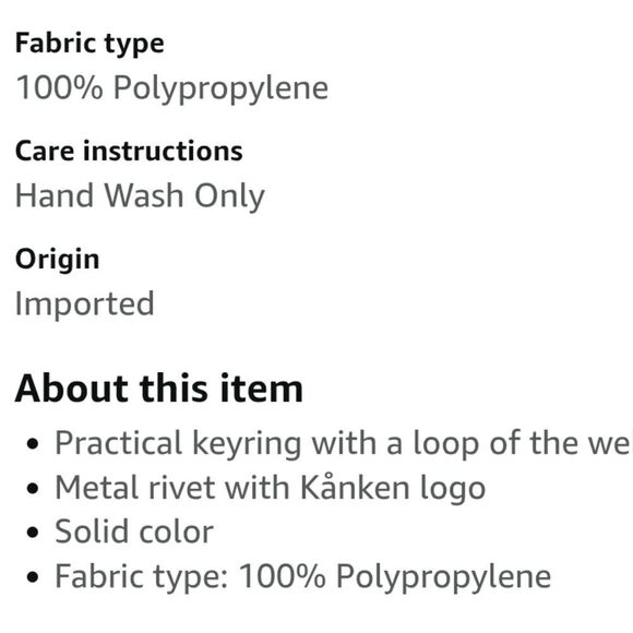 Fjallraven Kånken warm yellow Keyring NWT - Picture 6 of 8